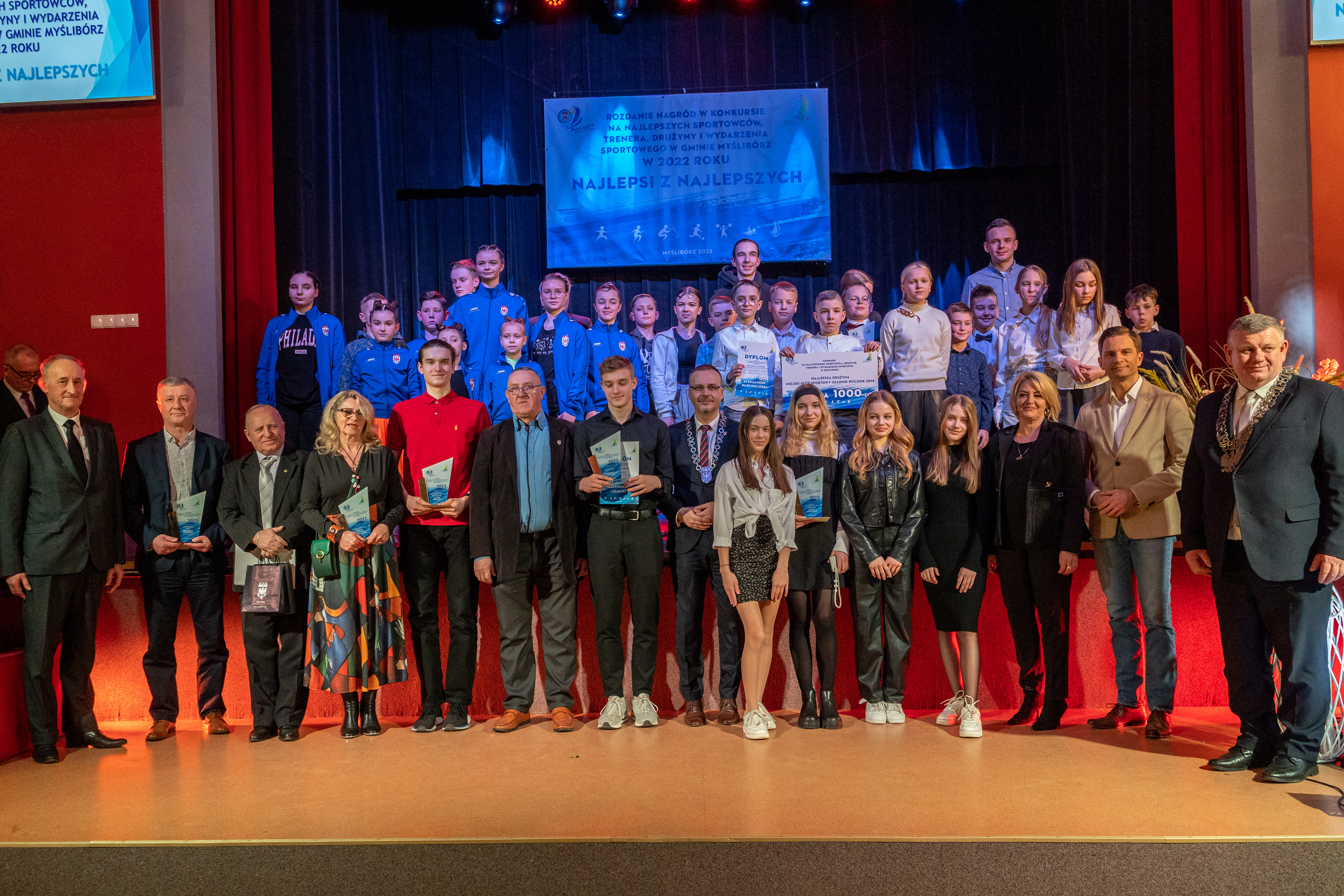 Konkurs na najlepszych sportowców, trenera, drużyny i wydarzenie sportowe w Gminie Myślibórz w 2022 roku