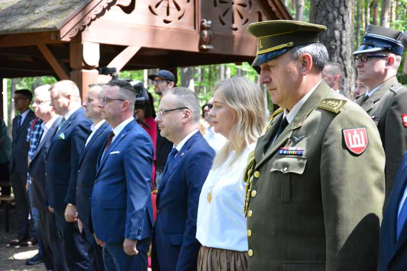 Delegacja na uroczystościach