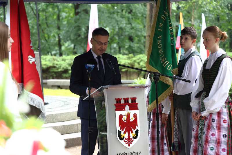 Burmistrz Myśliborza Piotr Sobolewski